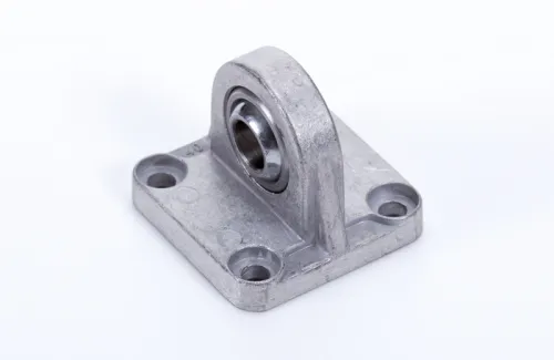 Clevis flange with spherical bearing | fits ISO-VDMA HAFNER DKL