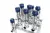 Valves clusters