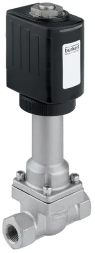 Solenoid valve Burkert type 6026 - Plunger valve, 2/2-way, direct-acting