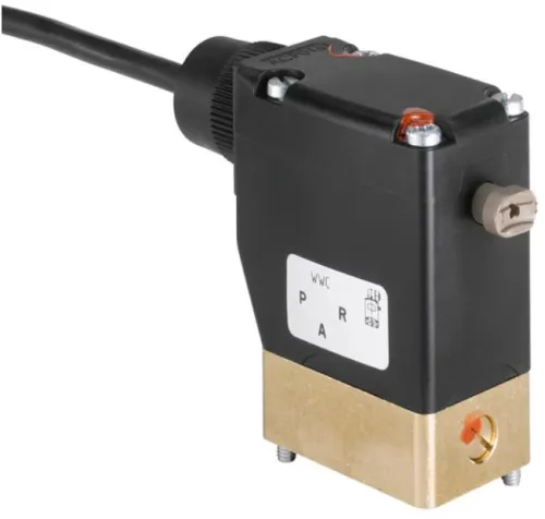 Solenoid valve Burkert type 0331 - Direct-acting 2/2 or 3/2-way pivoted armature valve