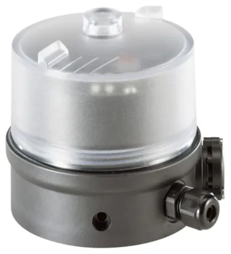 Control- and feedback head for integrated mounting on Robolux valves Type 2036/8685