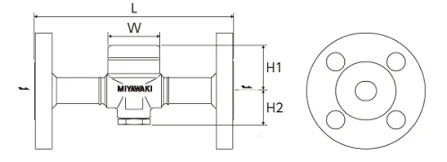 Thermodynamic Disc Steam Traps Miyawaki SU2H