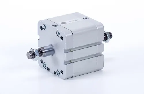 Double acting cylinder | through piston rod | magnetic piston | male thread | Z-series HAFNER ZBF