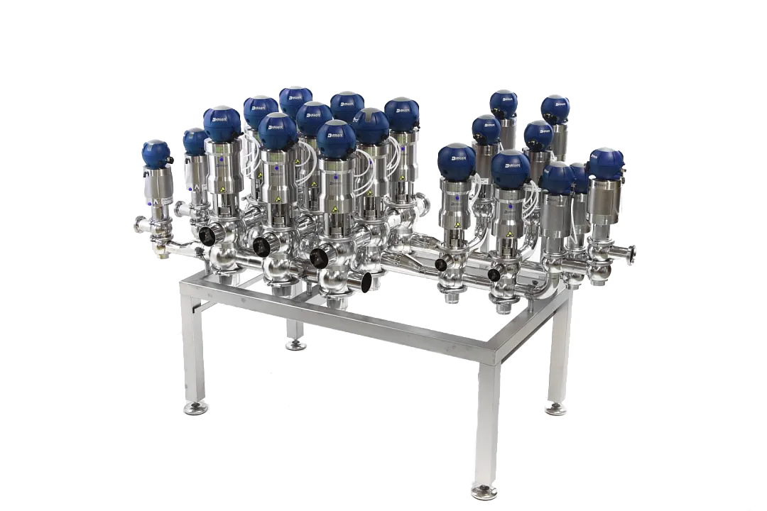 <br>Vožtuvai ir higieninio naudojimo<br>įranga pramonei