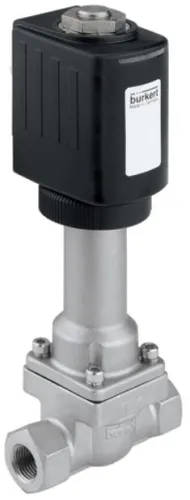 Solenoid valve Burkert type 6026 - Plunger valve, 2/2-way, direct-acting