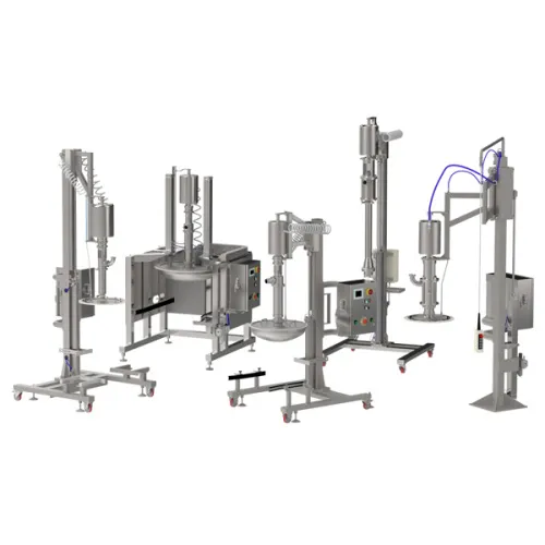 Drum unloading station