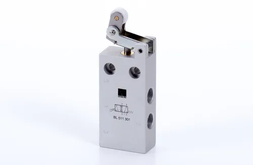 Roller lever valves with idle return BL 511 301