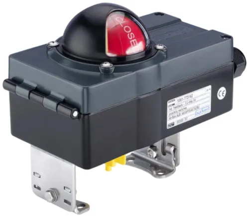 Limit switch box for pneumatic rotary actuators Burkert type 1061