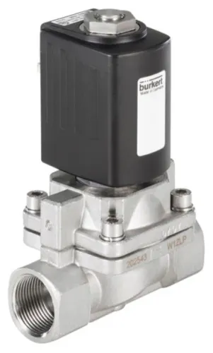 Solenoid valve Burkert Type 5407 - Direct-acting 2/2-way lifting armature valve