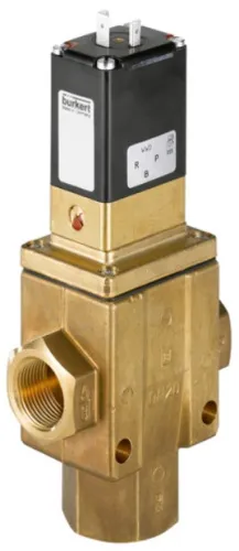 Hazardous location solenoids type 6430 - Piston valve, 3/2-way, servo-assisted