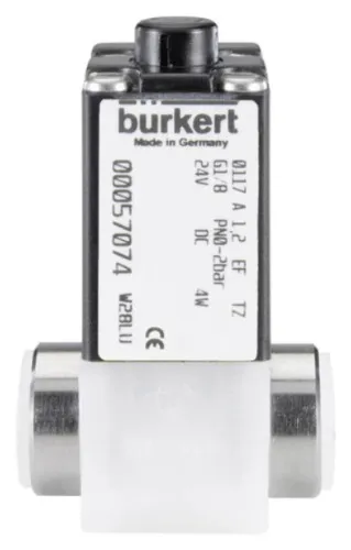 Solenoid valve Burkert type 0117 - 2/2 way Plunger-Solenoid Valve with separating diaphragm