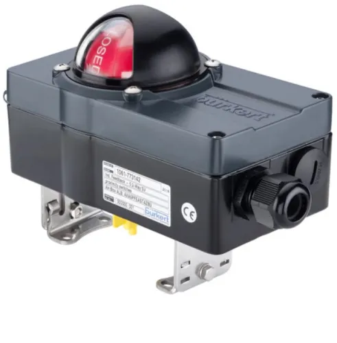 Limit switch box for pneumatic rotary actuators Burkert type 1061