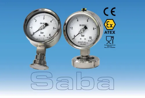 SANITARY PRESSURE GAUGE Ø 100 (MOD. SA 40-100)