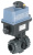 Ball valve / butterfly valve with electrical rotary actuator Burkert type 8804 Ball valve / butterfly valve with electrical rotary actuator Burkert type 8804