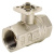 2/2 or 3/2-way brass ball valve, 2-part Burkert type 2660 2/2 or 3/2-way brass ball valve, 2-part Burkert type 2660