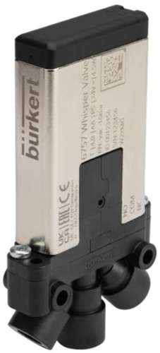 Solenoid valve Burkert type 6757 - 2/2 or 3/2-way Whisper Valve with media separation Solenoid valve Burkert type 6757 - 2/2 or 3/2-way Whisper Valve with media separation