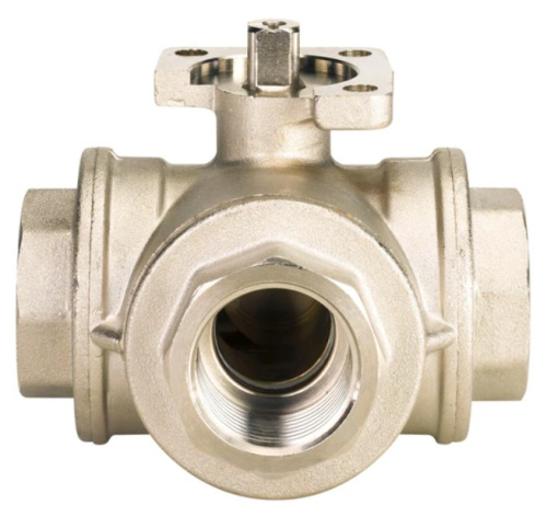 2/2 or 3/2-way brass ball valve, 2-part Burkert type 2660 2/2 or 3/2-way brass ball valve, 2-part Burkert type 2660