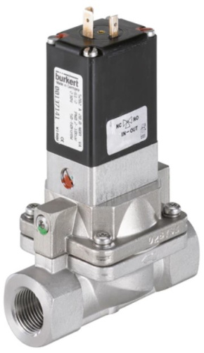 Water solenoid valve Burkert type 5282 - Servo-assisted 2/2-way diaphragm valve Water solenoid valve Burkert type 5282 - Servo-assisted 2/2-way diaphragm valve