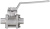 2/2-way ball valve 3-piece Burkert type 2654
