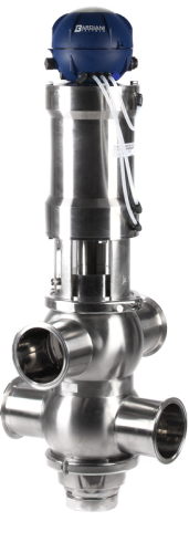 Double seat valve-certified PMO Bardiani B915PMO Double seat valve-certified PMO Bardiani B915PMO