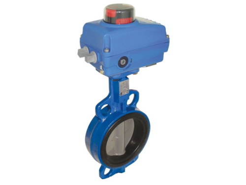 Butterfly valve with electric actuator END-Armaturen WA-NE Butterfly valve with electric actuator END-Armaturen WA-NE