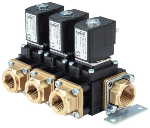 Solenoid valve Burkert type 0287 - 2/2-way solenoid valve for neutral media Solenoid valve Burkert type 0287 - 2/2-way solenoid valve for neutral media