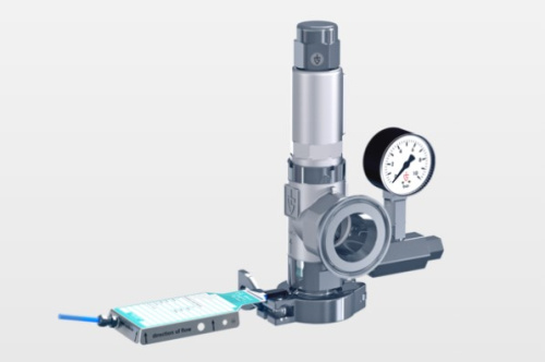 Safety valve 451r with bursting disc