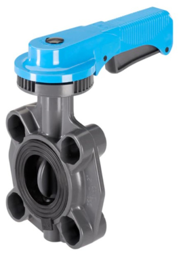Plastic butterfly valve Burkert type 2674