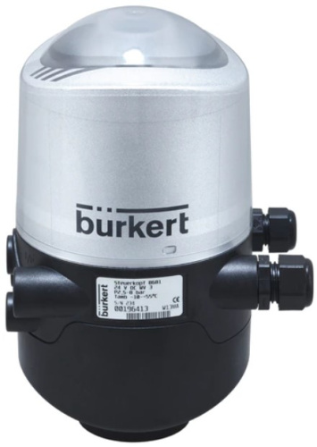 Control head for decentralized automation of hygienic process valves Burkert type 8681 Control head for decentralized automation of hygienic process valves Burkert type 8681