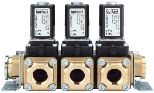 Solenoid valve Burkert type 0287 - 2/2-way solenoid valve for neutral media Solenoid valve Burkert type 0287 - 2/2-way solenoid valve for neutral media