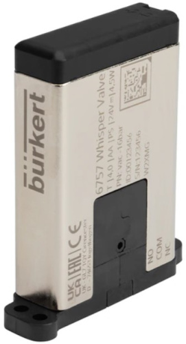 Solenoid valve Burkert type 6757 - 2/2 or 3/2-way Whisper Valve with media separation Solenoid valve Burkert type 6757 - 2/2 or 3/2-way Whisper Valve with media separation