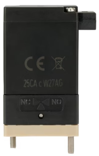 Solenoid valve Burkert type 0127 - Direct-acting 2/2 or 3/2 way Rocker-Solenoid Valve with separating diaphragm