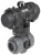 Ball valve / Butterfly valve with pneumatic rotary actuator Burkert type 8805