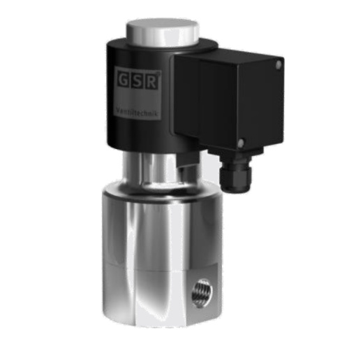 Solenoid valve for high pressure applications GSR 2/529