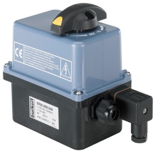 Electrical Rotary Actuator - On/Off and control Burkert type 3003 Electrical Rotary Actuator - On/Off and control Burkert type 3003