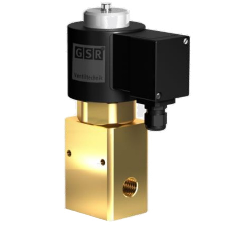 Solenoid valve for high pressure applications GSR 1/041 Solenoid valve for high pressure applications GSR 1/041