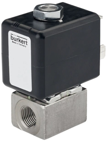 Solenoid valve Burkert type 7011 - Direct-acting 2/2-way plunger valve Solenoid valve Burkert type 7011 - Direct-acting 2/2-way plunger valve