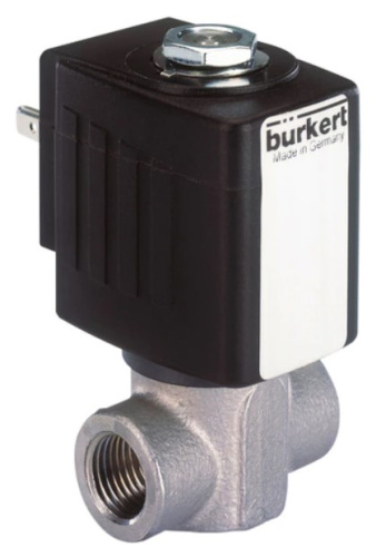 Steam solenoid valve Burkert type 6240 - Servo-assisted 2/2-way piston valve Steam solenoid valve Burkert type 6240 - Servo-assisted 2/2-way piston valve