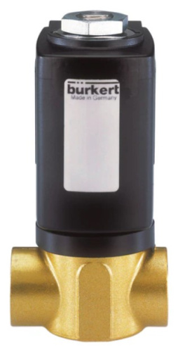 Steam solenoid valve Burkert type 6027 - Direct-acting 2/2-way plunger valve Steam solenoid valve Burkert type 6027 - Direct-acting 2/2-way plunger valve