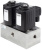 Steam solenoid valve Burkert type 6240 - Servo-assisted 2/2-way piston valve