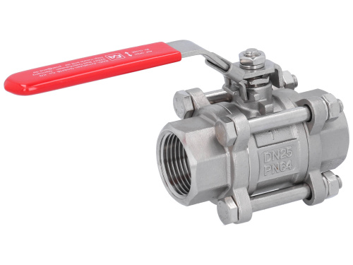 Stainless steel ball valve threaded with hand lever END-Armaturen PE Stainless steel ball valve threaded with hand lever END-Armaturen PE
