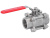 Stainless steel ball valve threaded with hand lever END-Armaturen PE Stainless steel ball valve threaded with hand lever END-Armaturen PE