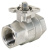 2/2 or 3/2 way Ball Valve, 2-Piece Burkert type 2651