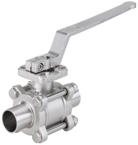 2/2-way ball valve 3-piece Burkert type 2654