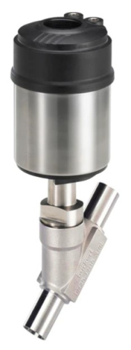 Pneumatically operated 2-way angle seat control valve Burkert Type 2300 Pneumatically operated 2-way angle seat control valve Burkert Type 2300