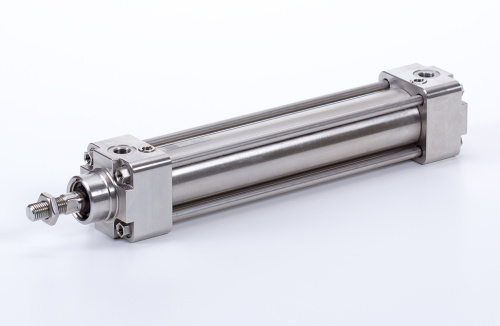 Stainless steel double acting cylinder | adjustable cushioning | magnetic piston | INOX | M-series HAFNER DIMX