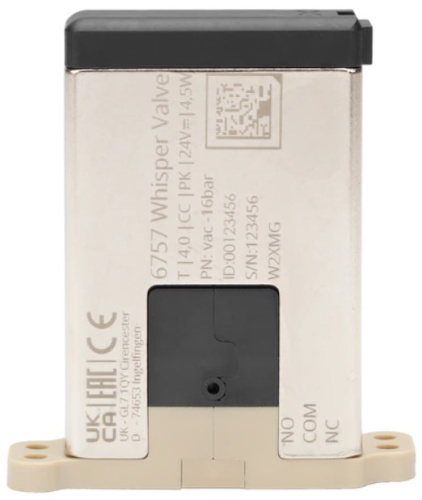 Solenoid valve Burkert type 6757 - 2/2 or 3/2-way Whisper Valve with media separation Solenoid valve Burkert type 6757 - 2/2 or 3/2-way Whisper Valve with media separation